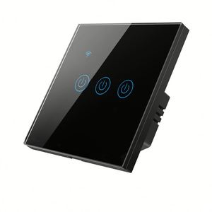 가정용 지능형 음성 제어 EU <span class=keywords><strong>3</strong></span> 갱 Tuya 새로운 전기 와이파이 스마트 벽 터치 라이트 스위치 - Product Image 5