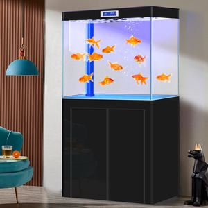 Pecera Rectangular Inteligente de Vidrio Ultra Transparente Jinjing, 600L, para Sala de Estar, Tamaño Mediano-Grande, Uso Doméstico, Directo de Fábrica - Product Image 4