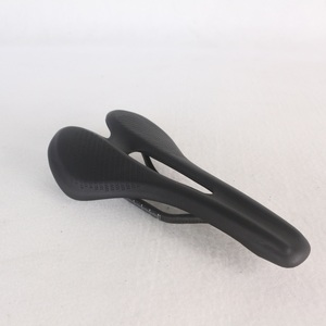 Sillín de Fibra de Carbono Completa + Cuero, Apto para Bicicleta de Carretera y Montaña, Asiento Delantero SD013 - Product Image 5