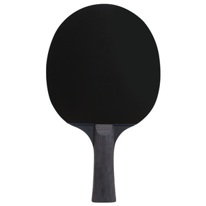 Raquettes de tennis de table Direct Sales MK <span class=keywords><strong>3</strong></span> étoiles pour la compétition, en peuplier, paire, poignée horizontale, caoutchouc à picots, trois balles - Product Image 3
