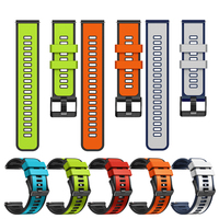 Bracelet de montre intelligent sport réglable en silicone étanche 20/22 mm avec boucle ardillon pour MI Watch SI/S2