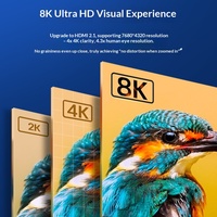 Câble adaptateur HDMI 8K HD, convertisseur femelle-femelle pour moniteur d'ordinateur, projecteur