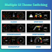 Para VW MK5-Golf5/Scirocco/Sagitar/Eos/Jatta Bora 2005-2010, Panel de Instrumentos LCD Digital con Sistema Linux, CarPlay Inalámbrico, Android Auto