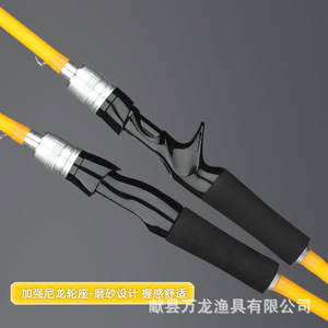 Fiasst Lure Rod Set 6m Carbon Fiber Sea Fishing Rod Spinning Reel For Small Yellow Croaker Ocean Beach Fishing - Product Image 2