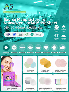 Y207 Lingettes démaquillantes rondes à insérer au <span class=keywords><strong>doigt</strong></span>, pour le soin des ongles et de la peau, en forme de fer à cheval, pour le nettoyage du visage, en coton - Product Image 6