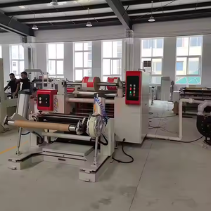 Đầy đủ-tự động Jumbo dọc bánh hamburger giấy gói Kraft vải cuộn máy Tước Rewinder máy Schneider Omron động cơ động cơ - Product Image 5