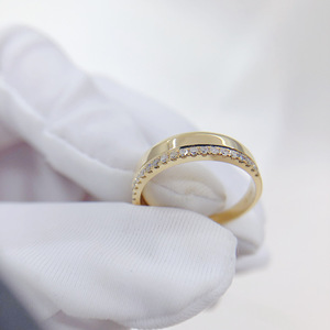 直销质量保证新产品提供周年浪漫情侣订婚结婚戒指 - Product Image 4