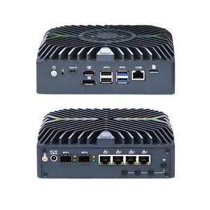 Mini PC Topton sin ventilador con Intel Ultra 5 125U, i7 1255U, i3 1215U, 3 puertos LAN de 2.5G, 3 puertos HDMI 2.0, 2 puertos COM RS232, ordenador industrial IoT. - Product Image 4