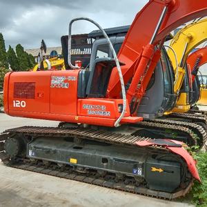 Machine à chenilles d'excavatrice utilisée Hitachi en vente à Shanghai EX120-3 Chine Haute efficacité de travail Offre Spéciale en stock - Product Image 3