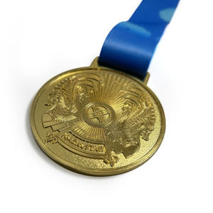 Promotional Factory Cheap Custom Honor 3D Gold Custom <strong>Medals</strong> Plated Sports Race Awards <strong>Medal</strong> - Product Image 2