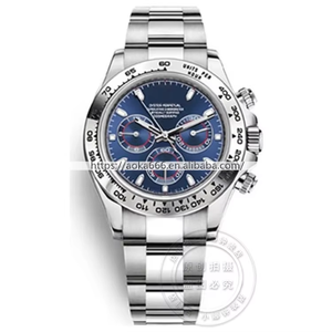 นาฬิกาอัตโนมัติ Seiko Machinery Superclones รุ่น Mechanical Reloj นาฬิกาหรูสำหรับผู้ชาย Gmt Clones Submariners รุ่น First Copyes Gmt - Product Image 3