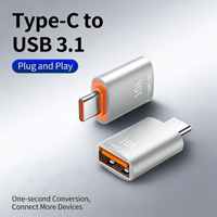 Adaptateur OTG Type C vers USB A 5 Gbps haute vitesse, convertisseur USB C Plug and Play pour ordinateur portable de jeu, PC, MacBook, iPad
