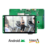 Modul LCD TFT Android 7 Inci 1000nit Tahan Sinar Matahari untuk Sistem Kontrol Otomasi Layar LCD SBC