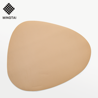 Napperon Élégant en Cuir PVC pour Table à Manger, Tapis de Protection Thermique
