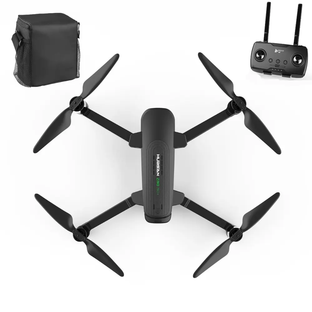 Popolare Hubsan Zino PRO Plus in stock GPS 5G WiFi 8KM FPV Dron con 4K 30fps telecamera UHD 3 assi Gimbal 43 minuti RC quadricottero