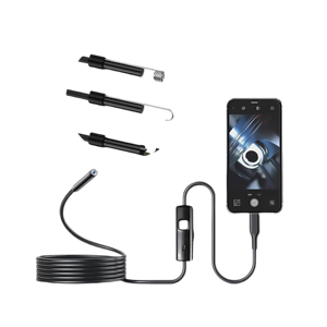 Endoscope <span class=keywords><strong>professionnel</strong></span> 8 mm 130W <span class=keywords><strong>Caméra</strong></span> HD pour connexion directe Apple IOS Outil d'inspection industrielle Module de <span class=keywords><strong>caméra</strong></span> endoscopique - Product Image 3
