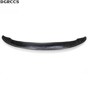 Pour Série 3 E92 M3 2005-2013, kit d'accessoires de pare-chocs avant en fibre de carbone style GT4, lèvre avant, pelle avant - Product Image 5