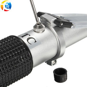 Draagbare Handheld Suikerrefractometer 0-10% <span class=keywords><strong>Brix</strong></span> Testbereik Atc Functie Puur Aluminium Stijlen - Product Image 4