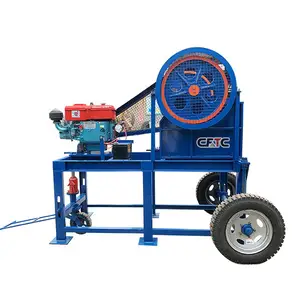 PE200x300 jaw crusher 5th mini crusher for the crushed stone portable river rock crushing machine