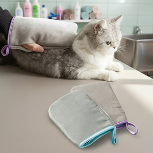 Chiffon réutilisable épais en polyester pour enlever les poils d'animaux, durable et efficace pour nettoyer les meubles, les canapés et les tapis - Product Image 1