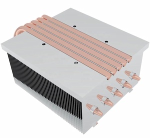 Disipador de calor de tubo de aleta apilada de aluminio de alta potencia, para <span class=keywords><strong>luces</strong></span> LED y iluminación de escenario - Product Image 1