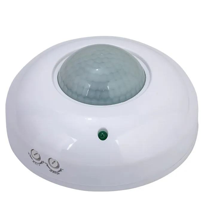 Alto sensibile 360 gradi PIR interruttore di movimento interruttore luce a infrarossi con sensore di movimento per uso a soffitto