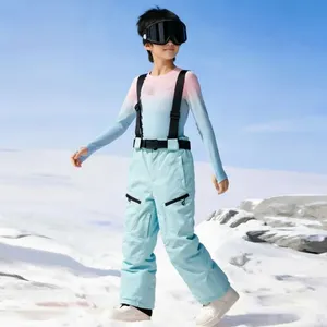 Pantalon <span class=keywords><strong>de</strong></span> <span class=keywords><strong>ski</strong></span> pour garçons, pantalon <span class=keywords><strong>de</strong></span> neige imperméable et coupe-vent pour sports <span class=keywords><strong>de</strong></span> plein air, vêtements <span class=keywords><strong>de</strong></span> snowboard pour enfants - Product Image 4