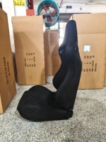 JIABEIR 1088 Sièges de course universels en suède de haute qualité pour simulateur de conduite, station de jeu réglable