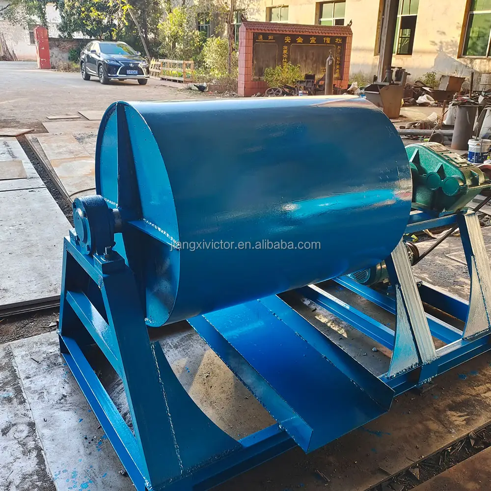 Wet Dry Laboratory Cylinder Ball Mill  Lab Ball Milling Machine 50-350kg/h Small Ball Mill Grinder