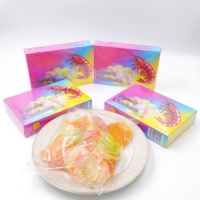 Craquelins et chips de crevettes croustillants et salés colorés, procédés par laminage, certifiés ISO, emballage en boîte/sac, service OEM, usine chinoise
