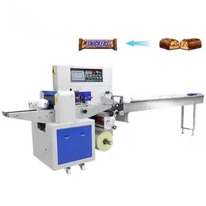 เครื่องบรรจุภัณฑ์แบบแนวนอนอัตโนมัติสำหรับอาหาร เคมีภัณฑ์ อะไหล่ฮาร์ดแวร์ สินค้าอุปโภคบริโภคประจำวัน บรรจุภัณฑ์แบบฟิล์ม/ซอง - Product Image 1