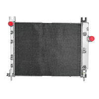 GTGMOTO 4-Reihen Aluminium-Kühler für Dodge Dakota Durango 3.7 3.9L 4.7L 5.9L 2000-2004