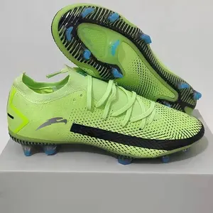 גברים כדורגל נעליים נמוך למעלה דשא מקצועיות נעלי ספורט מאמני חדש עיצוב ארוך קוצים נעלי כדורגל