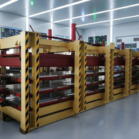 Ligne de production continue de panneaux sandwich pour PU/PIR/laine de roche, incluant une ligne de production de panneaux sandwich en PU