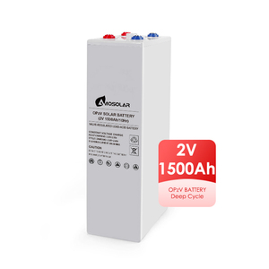 Amosolar opzv 2V 100Ah 200AH 600ah 800ah 1000ah 1200ah chu kỳ sâu pin năng lượng mặt trời Pin - Product Image 4