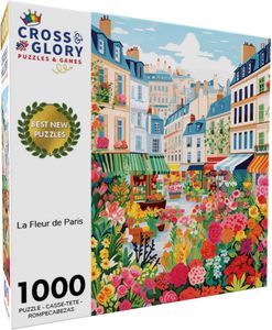 <span class=keywords><strong>Puzzle</strong></span> personnalisé de <span class=keywords><strong>1000</strong></span> <span class=keywords><strong>pièces</strong></span>, imprimé en couleur, thème <span class=keywords><strong>fleurs</strong></span>, entraînement à la mémoire, coffret cadeau pour adultes - Product Image 1