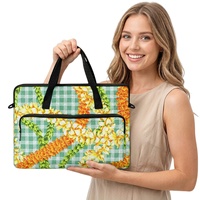 Sac à dos convertible moderne en polyester brodé pour ordinateur portable, motif hawaïen, idéal pour le matelassage et la broderie