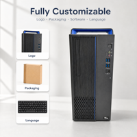 Komputer Desktop Hygon 3350 3.0GHz 16GB 256G NVME SSD 2GB GPU Independen Layar 23.8 Inch Tersedia dalam Jumlah Besar Layanan OEM