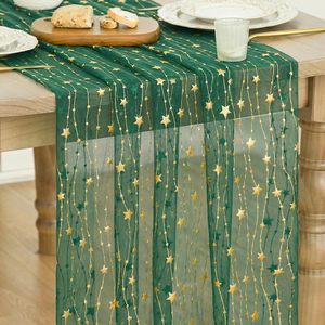 Runner da Tavola Personalizzato in Poliestere 100% Riutilizzabile, 10 Piedi, con Glitter Metallizzato, per Matrimoni e Anniversari - Product Image 1