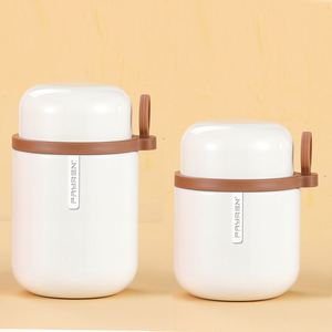 Vente en gros d'usine, thermos à double paroi en acier inoxydable, isolé sous vide, pour aliments, chauffe-aliments, gourde pour enfants - Product Image 1