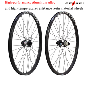 FEREI AM27.5 30mm Roues <span class=keywords><strong>de</strong></span> <span class=keywords><strong>VTT</strong></span> Enduro <span class=keywords><strong>de</strong></span> niveau compétition élevé, roulements en céramique en aluminium, moyeux à couplage magnétique, frein à disque bas - Product Image 4