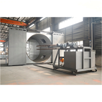 Machine de rotomoulage automatique pour moules rotomoulés