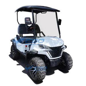 Voiturette de golf 4x4, véhicule électrique d'occasion pas cher pour hôtel et aéroport, transport spécial / véhicule électrique - Product Image 6