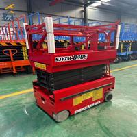 Kleine Mobile Hubarbeitsbühne Selbstfahrende Arbeitsbühne Elektrische Hydraulische Scherenhebebühne