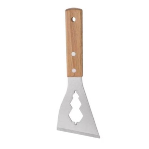 Espátula de acero inoxidable con mango de madera, tipo engrosado, para renovación de cocinas, herramientas de limpieza - Product Image 5