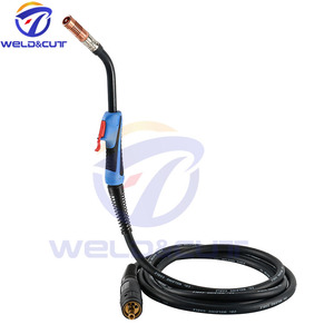 500 AMP CO2 khí mig mag Hàn ngọn đuốc su695 làm mát bằng không khí hàn súng với Euro kết nối giá tốt nhất bán buôn - Product Image 6