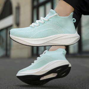 <span class=keywords><strong>Scarpe</strong></span> da Passeggio Elastiche Leggere e Morbide in Mesh per Uomo e <span class=keywords><strong>Donna</strong></span>, Sneakers Traspiranti <span class=keywords><strong>con</strong></span> Lacci e Suola Ammortizzata - Product Image 3
