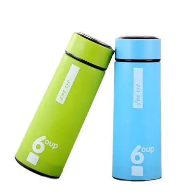 400ml Glass Sport Water Bottle Large Capacity Outdoor Water Cup Men Women Kids Student Portable Drinkware for Water