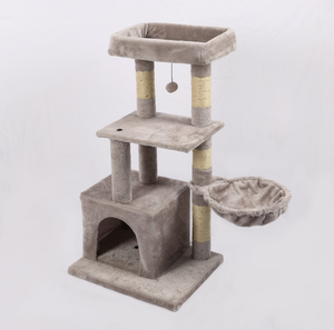Wholesaler Sisal <strong>Cat</strong> Tree <strong>Scratch</strong> <strong>Post</strong> Design Scratcher Condos for Large <strong>Cats</strong> Product Furniture Supplier - Product Image 2