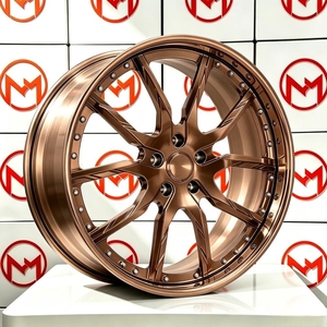 Rines de Aleación Maxtera Forjados a Medida de 3 Piezas Estilo Formato para Autos de Lujo como Caprice, Impala, Escalade, Ghost, Suburban, GMC, G63, F-150 - Product Image 6